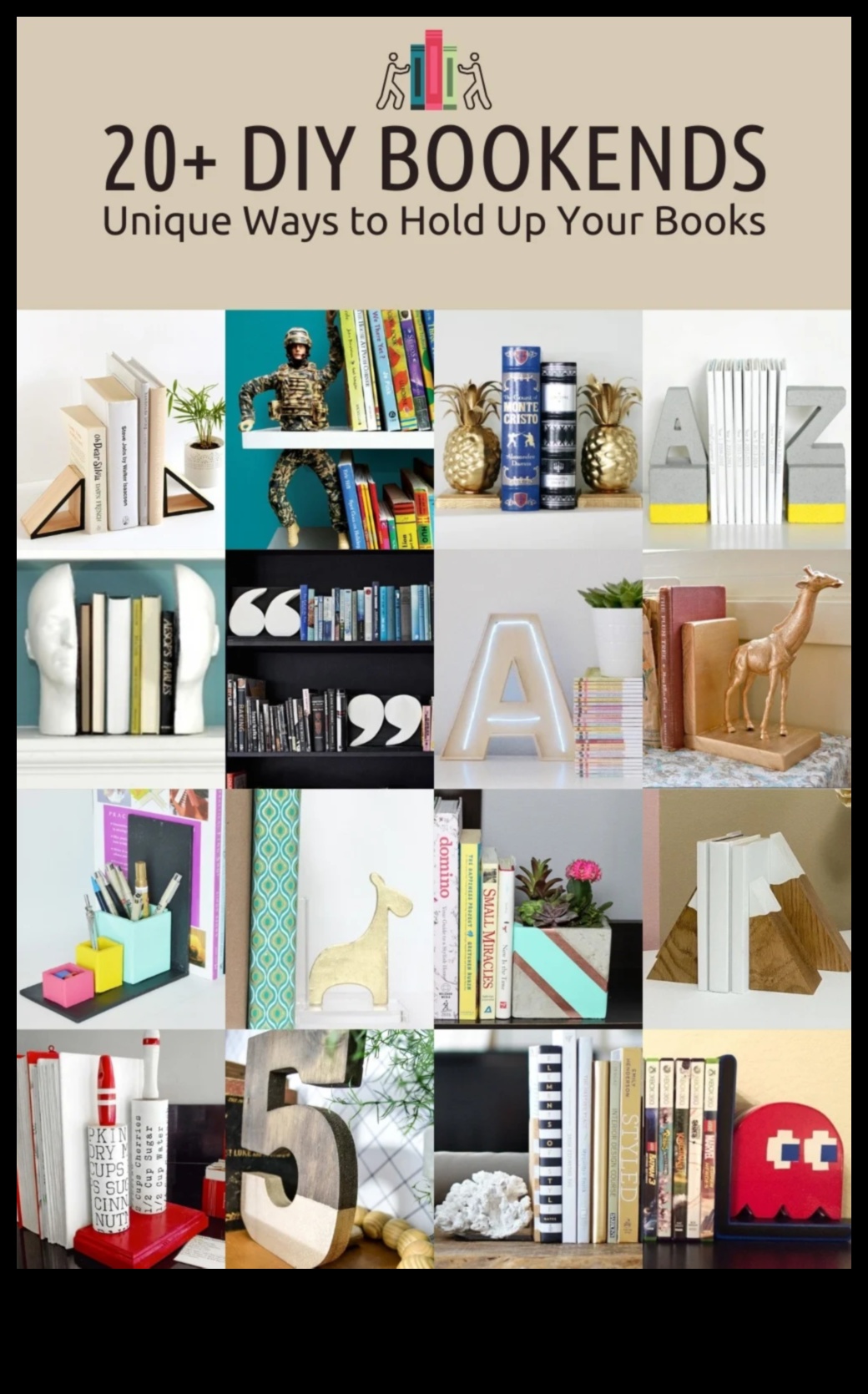 DIY koka grāmatplaukti: izveidojiet literārus priekus saviem plauktiem