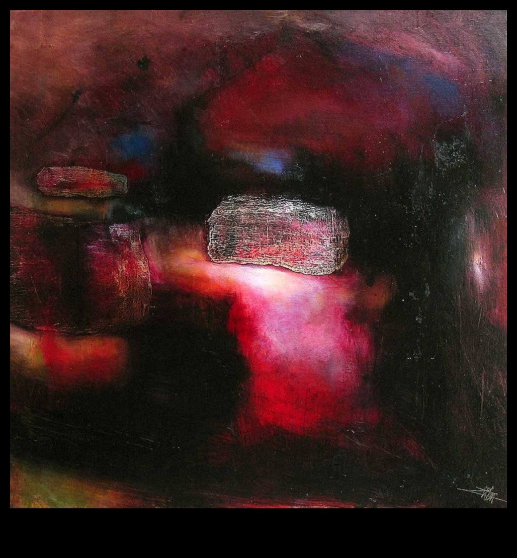 Metafiziskie apcerējumi: Abstract Art's Philosophical Intricacies