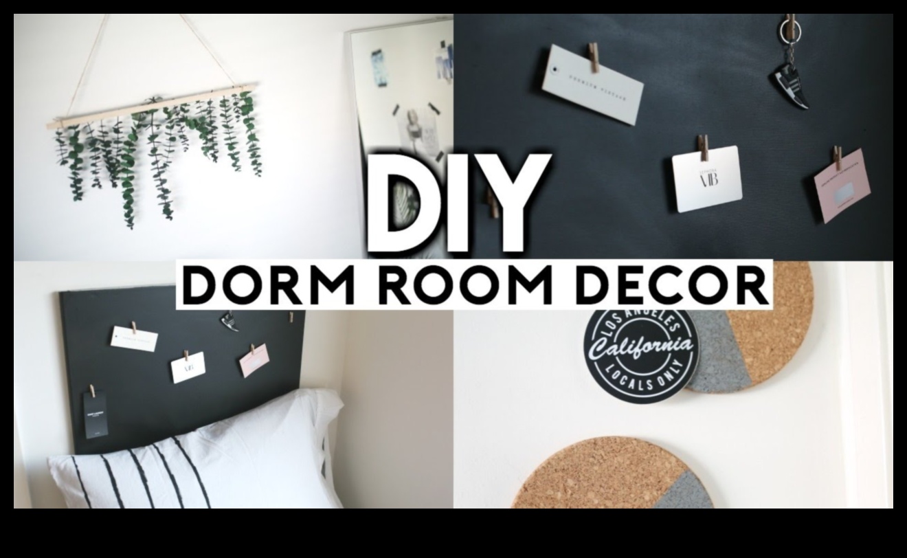 DIY amatniecība koledžas studentiem: kopmītņu telpu dekorēšana un daudz kas cits