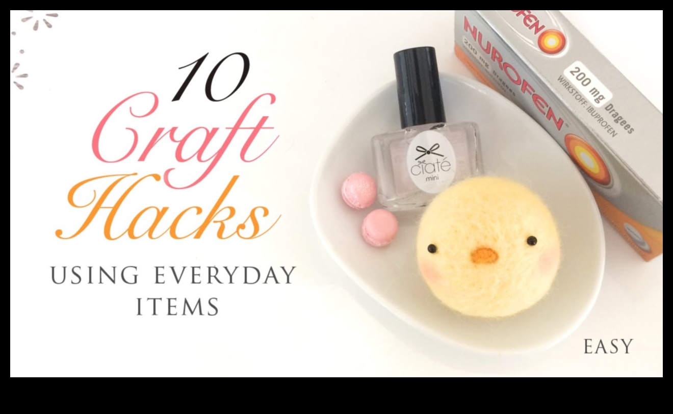 DIY amatniecības hacks: laiku taupošas metodes aizņemtiem radošiem