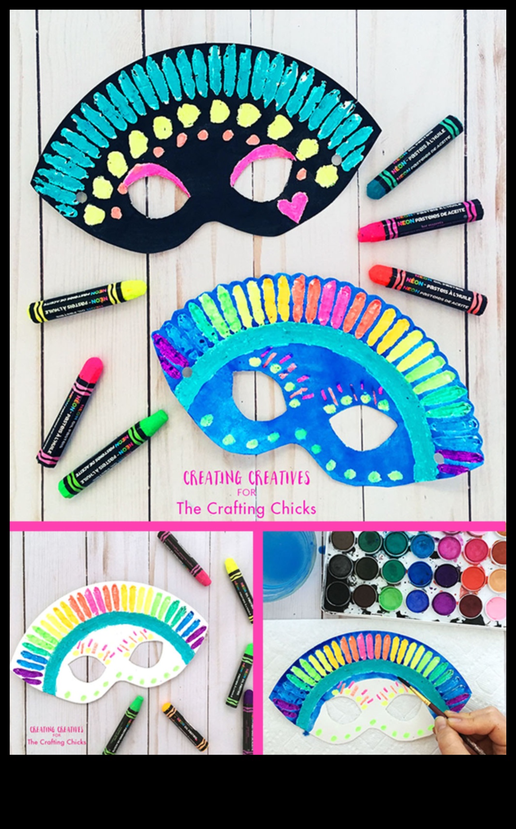 DIY papīra šķīvju maskas bērniem 3 DIY bērnu papīra šķīvju maskas: tēlainu tēlu veidošana