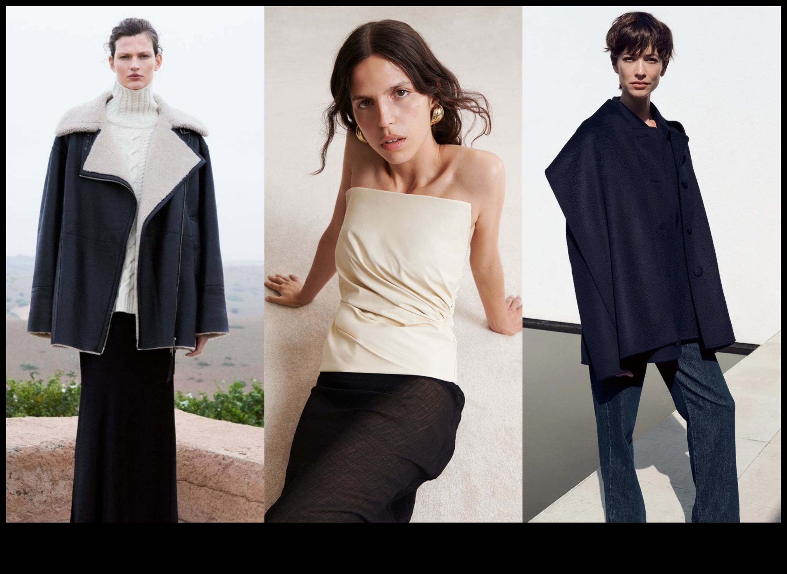 Drosmīgs minimālisms: moderni tērpi pārsteidzošam izskatam