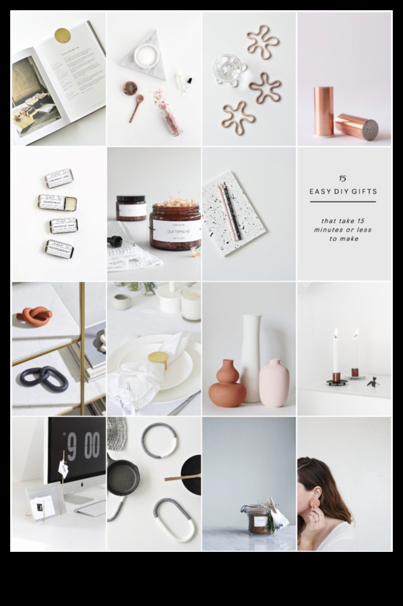 DIY dāvanas minimālistiem: vienkārši un pārdomāti dārgumi