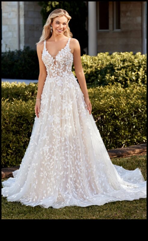 Drosmīgi skaista: modernu kāzu kleitu paziņojumi