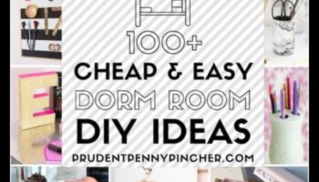 DIY amatniecība koledžas studentiem: kopmītņu telpu dekorēšana un daudz kas cits